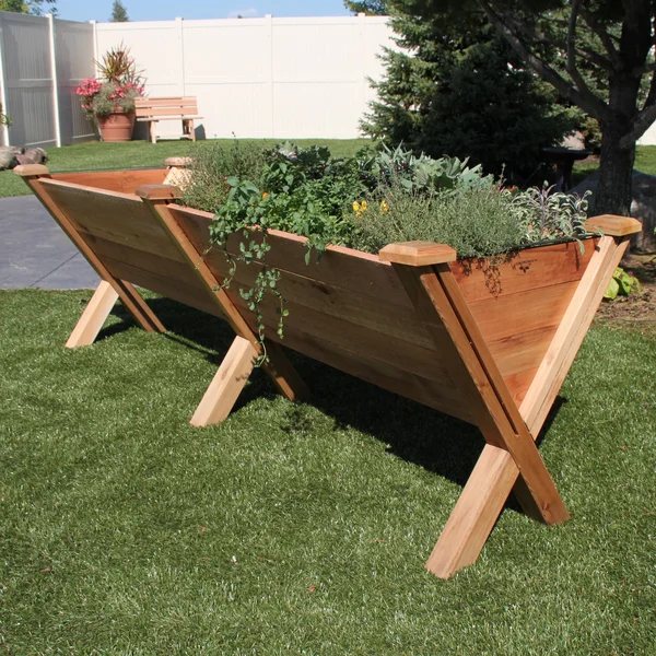 Eco Modular Rustic Garden Wedge Extension Kit - Gronomics - ECOGW 30-48 EXT