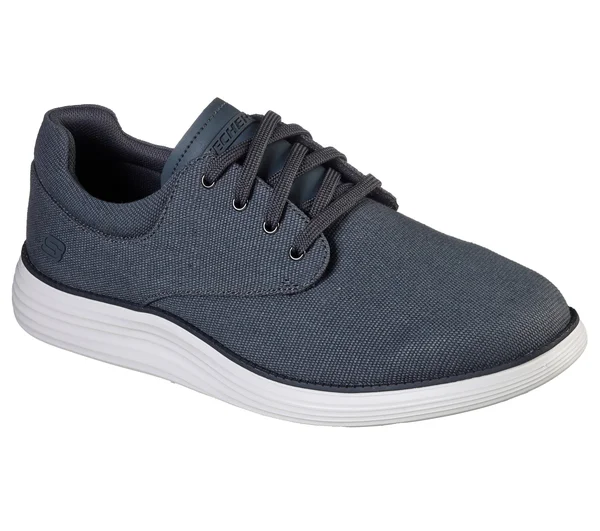 Skechers Men's Status 2.0 Burbank Sneaker, Charcoal