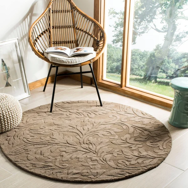 Safavieh Impressions Rug IM344D Light Brown - 7& 6x22 x 9& 6x22