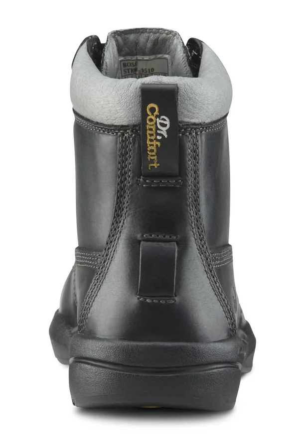Dr. Comfort Men's Boss Work Boots Black 8.5 X-Wide