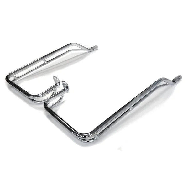 Saddlebag Guard for Harley Davidson Touring 09-13 Craftride Twin Rail Chrome