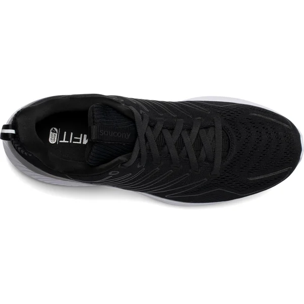 Saucony Men's Endorphin Shift Black, White, 14, D