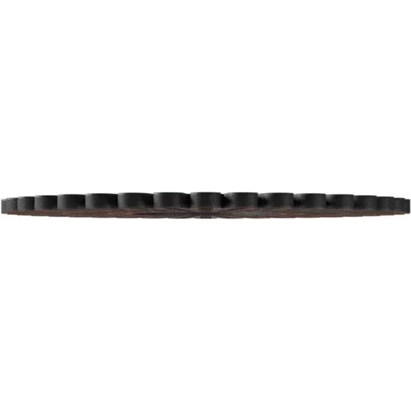 Ekena Millwork CMPP24CRACO 24x22OD x 8 7/8x22ID x 3/4x22P Cornelius Architectural Grade PVC Pierced Ceiling Medallion - Antiqued