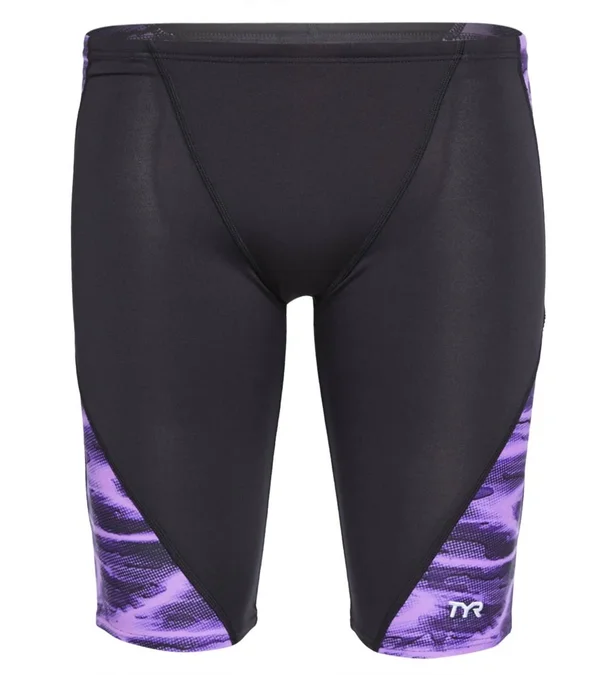 TYR SAMBS7A Men's Lambent Blade Jammer Swimsuit - Purple, 26