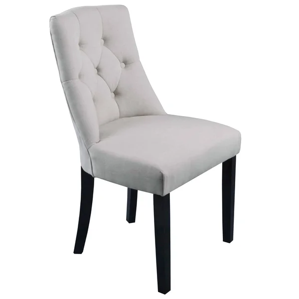 Monsoon Pacific Bellcrest Linen Dining Chairs - Ivory, Set of 2, White