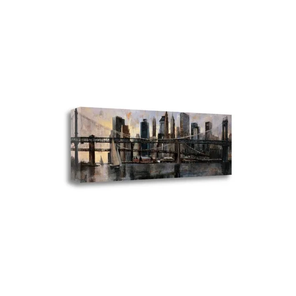 15x22 x 47x22 Down at East River by Marti Bofarull Fine Art Giclee Print