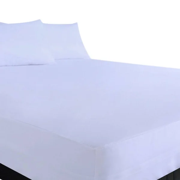 Stayclean Cotton Water and Stain Resistant Fitted Bed Protector Set - Twin