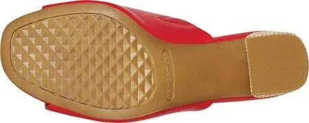 Women's Aerosoles Erie Heeled Slide, Size: 8, Red