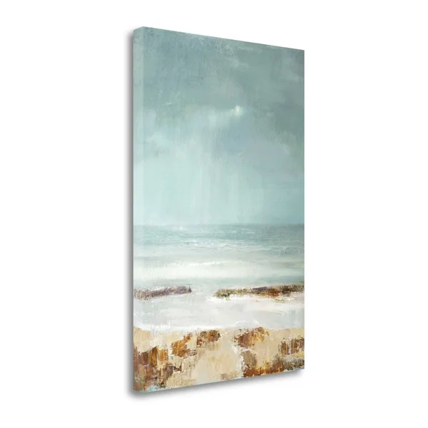 Tangletown Fine Art Tideline by Caroline Gold - Giclee Print on Gallery Wrap Canvas, 32x22x47x22