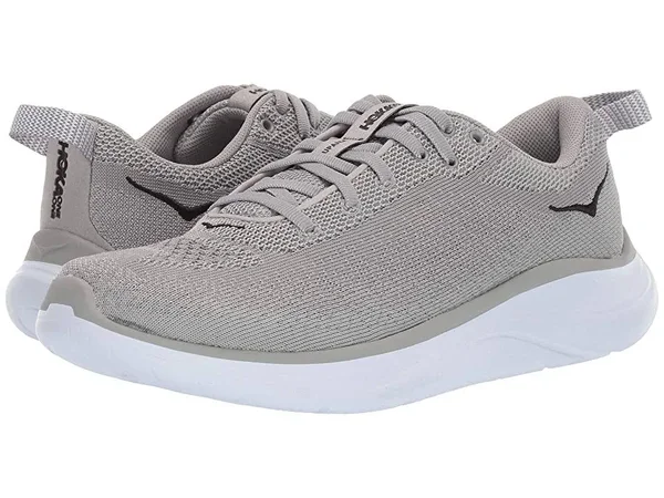 Hoka One One Women's Hupana Flow Shoe - 5.5 - Drizzle, Lunar Rock