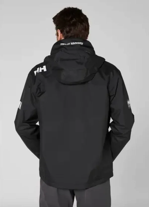 Helly Hansen Crew Hooded Jacket - Black