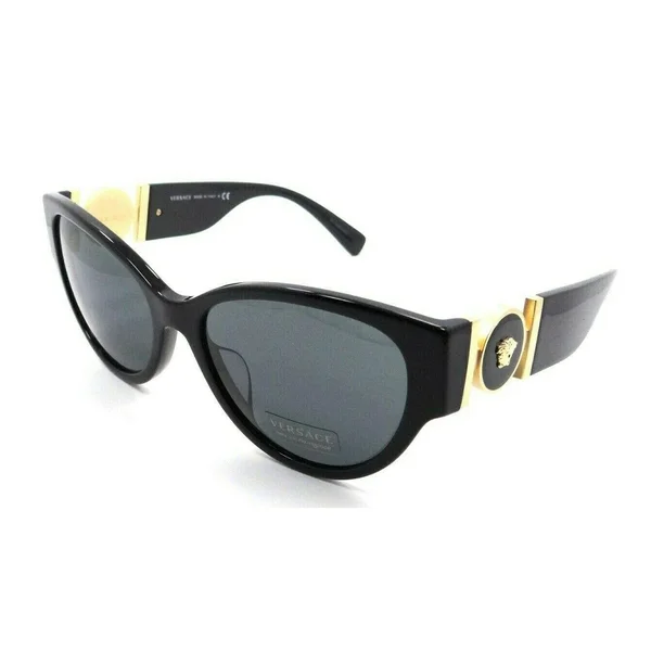 Versace VE4368A GB1/87 Black Cat Eye Sunglasses