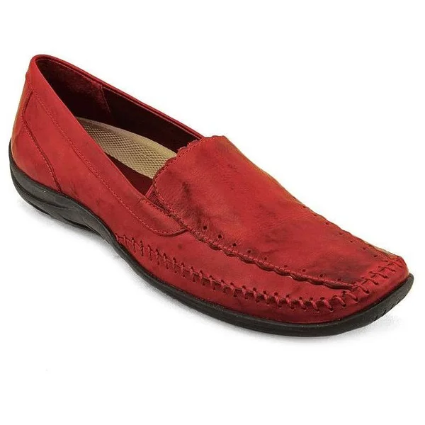 Walking Cradles Womens Elite Tippy Square Toe Loafers Variation