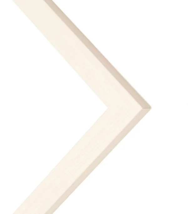 CustomPictureFrames.com 47x24 White Wash Wood Picture Frame - with Acrylic Front and Foam Board Backing