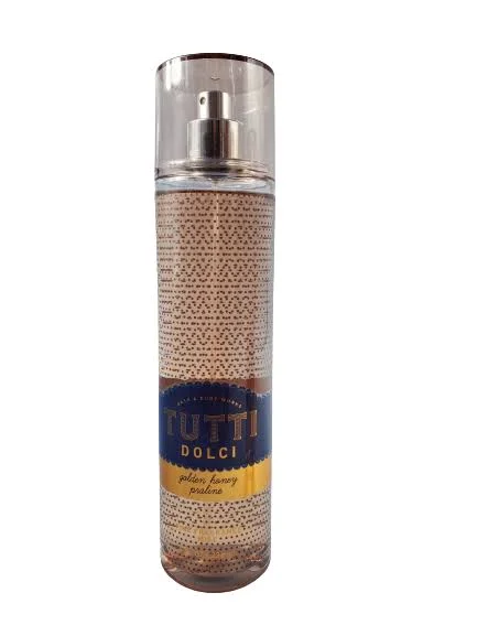 Bath & Body Works Tutti Dolci Golden Honey Praline Fine Fragrance Mist, 8 oz