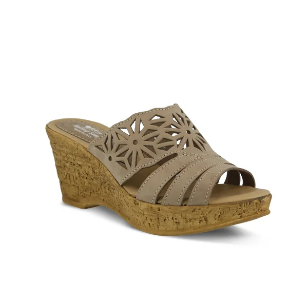Spring Step Dora Women's Wedge Sandals - Beige - 41