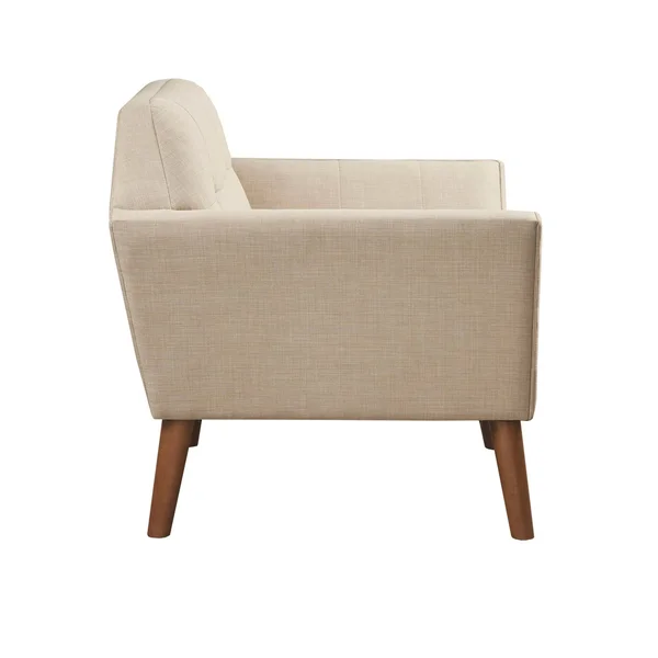 INK+IVY Newport Lounge Chair - Light Grey