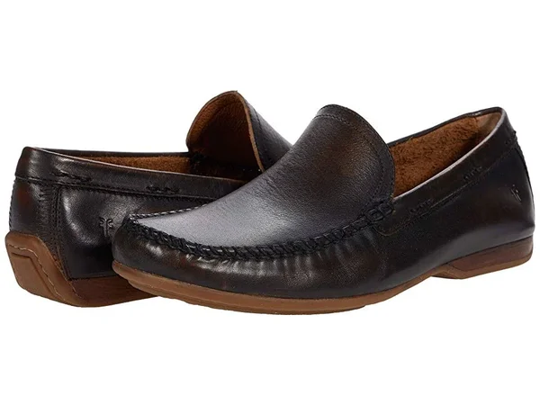 Frye Lewis Venetian Flats in Bronze, Men's Size 11.5