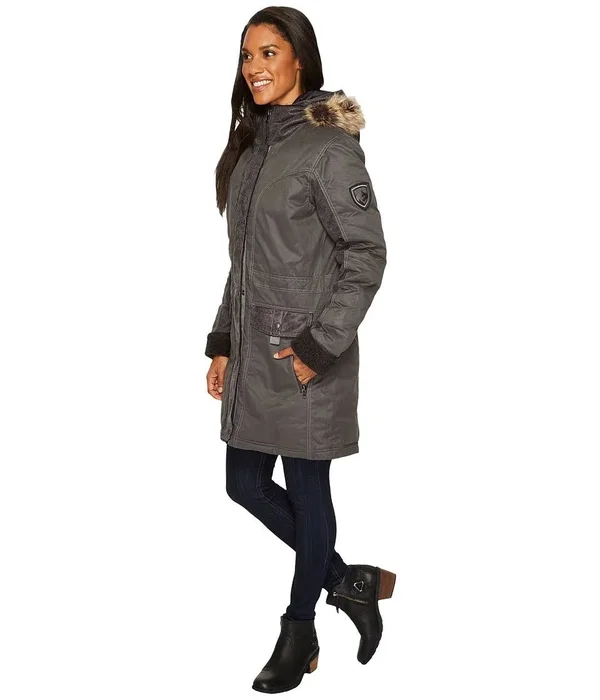 Kuhl Arktik Down Parka - Women's Carbon - S