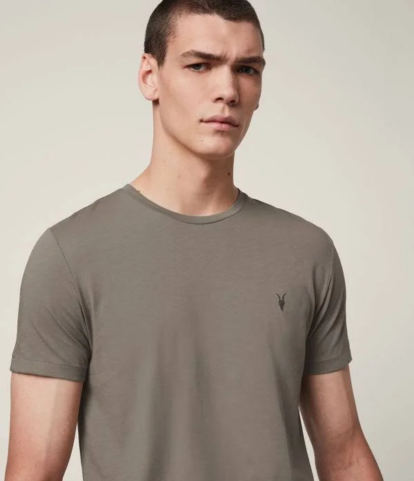 Men's AllSaints Tonic Slim Fit Crewneck T-Shirt - Size X-Small - Grey