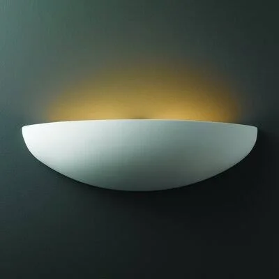 Pershing 1-Light Half Moon Brayden Studio Finish: Antique Silver