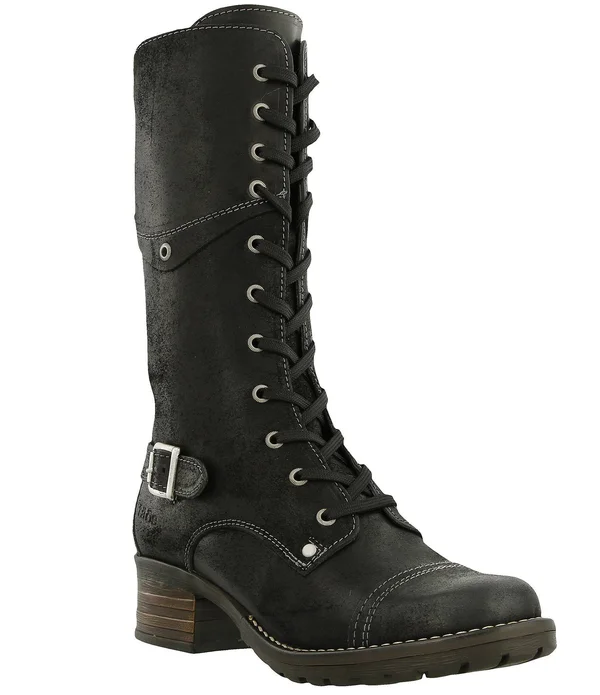 Taos Women's Tall Crave Boot Black Rugged 37