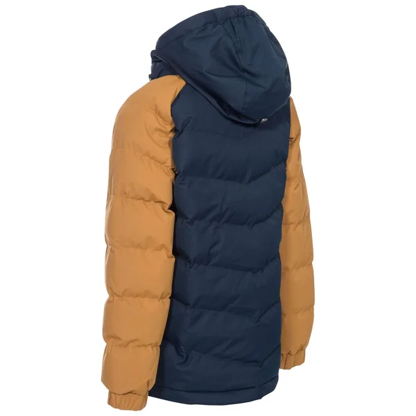 Trespass Childrens Boys Sidespin Waterproof Padded Jacket, 5/6 Years, Sandstone