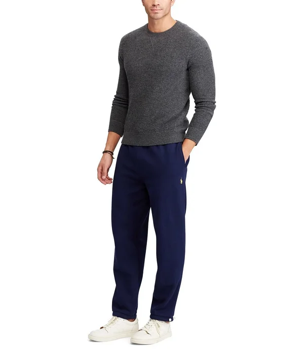 Polo Ralph Lauren Men's Big & Tall Fleece Drawstring Pants 2951378 - LT, Alaskan Heather
