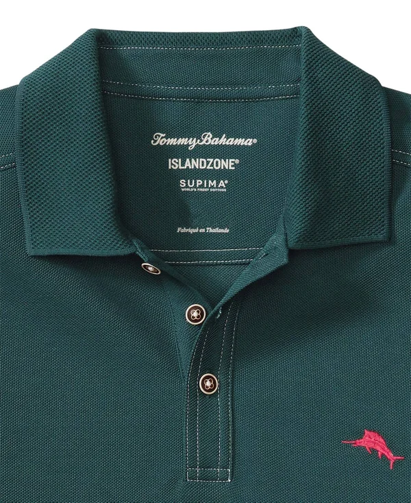 Tommy Bahama Men's Emfielder 2.0 Polo - Seaway - Size M