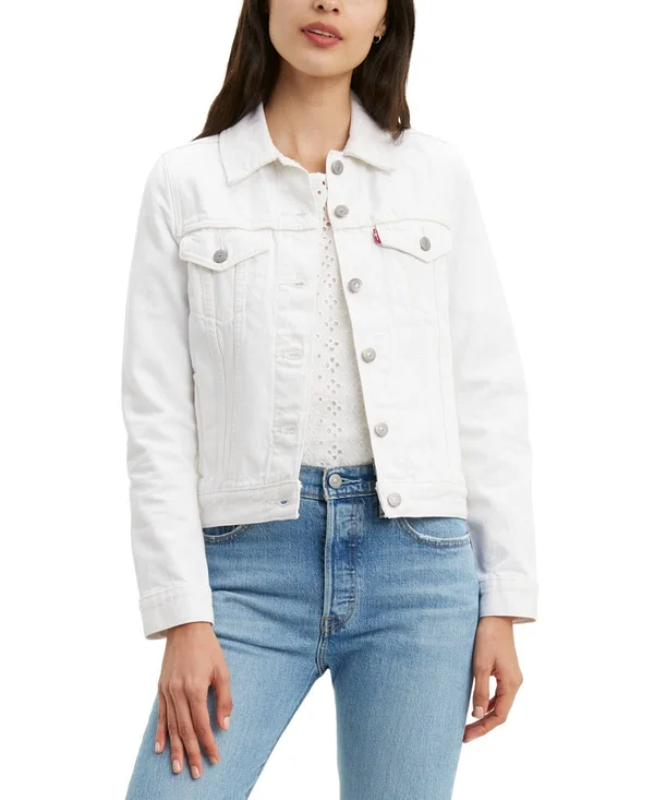 Levi&s Original Trucker Jacket - Women's - White Lie S