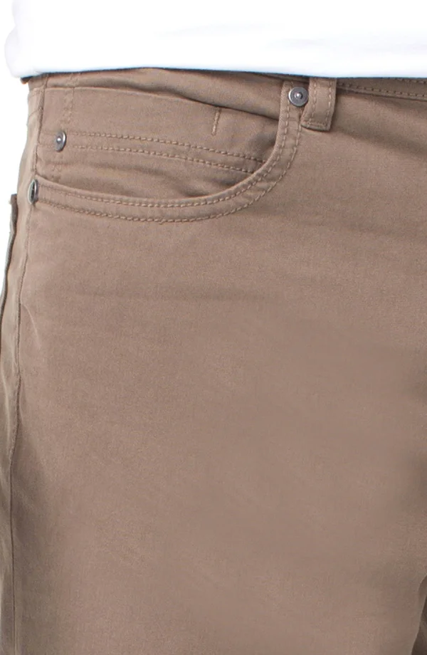 Liverpool Regent Relaxed Straight Pant - Brown 32/32 - Men's