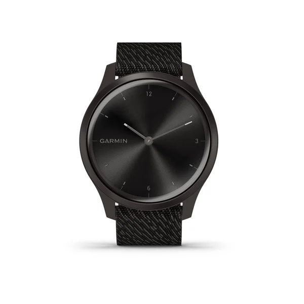 Garmin v韛omove Style - Smart Watch with Heart Rate Monitor - Black Pepper