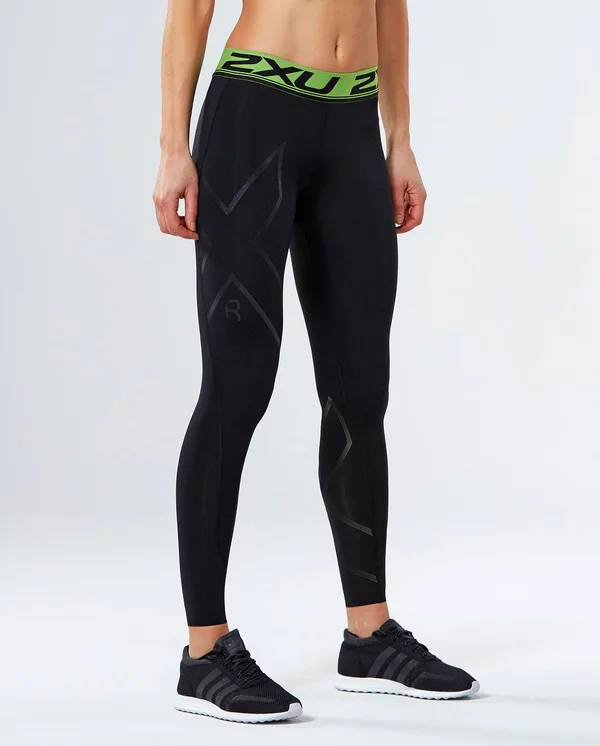 2XU Women's Refresh Recovery Compression Tights Black - S