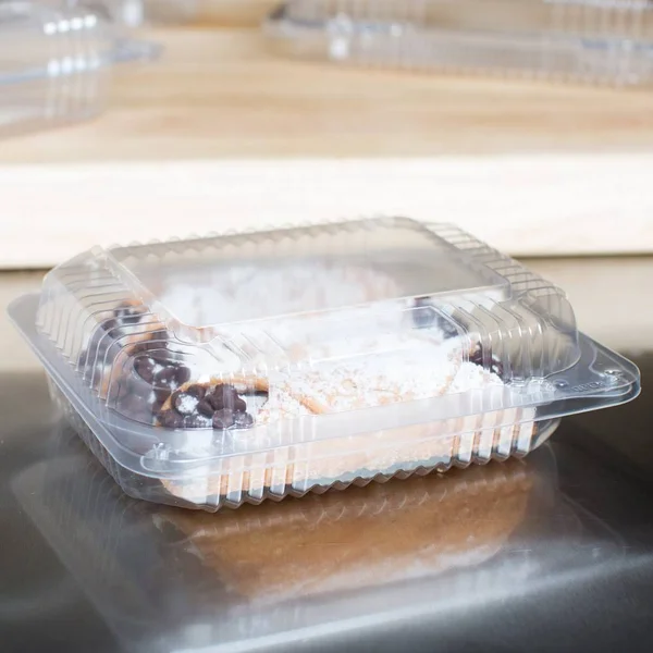 Dart Plastic Clear Lid Containers, 6 x 2 1/10 x 7, 125/Pk, 2/CT (DCCC26UT1)