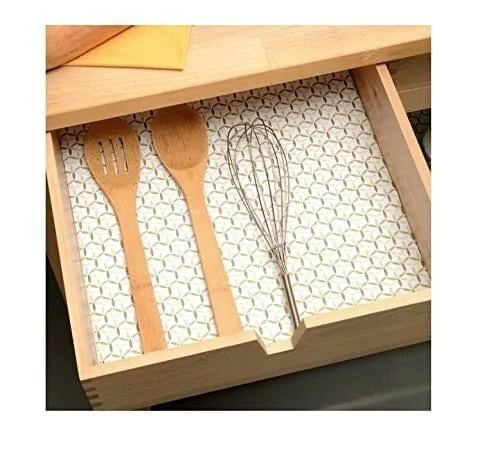 Con-Tact Brand Prints Non-Adhesive Grip Shelf Liner, 18x22 x8&