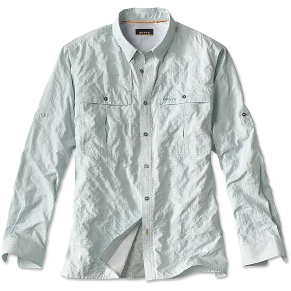 Orvis Open Air Plaid Caster Shirt - Men's Coastal Blue - L
