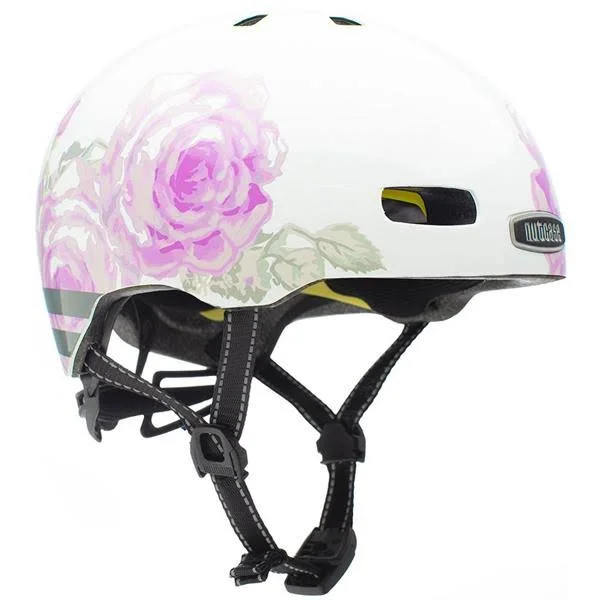 Nutcase Street MIPS Helmet - Delicate Flower Reflective, Medium