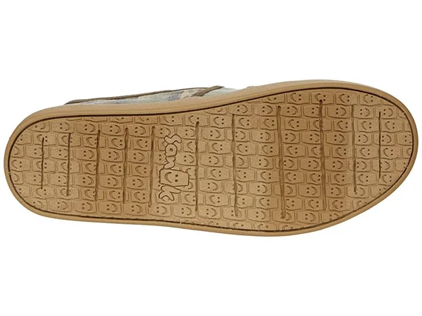 Sanuk Men's Vagabond Camo Slip on Sneaker Woodland Camo Washed Canvas Size 8 M