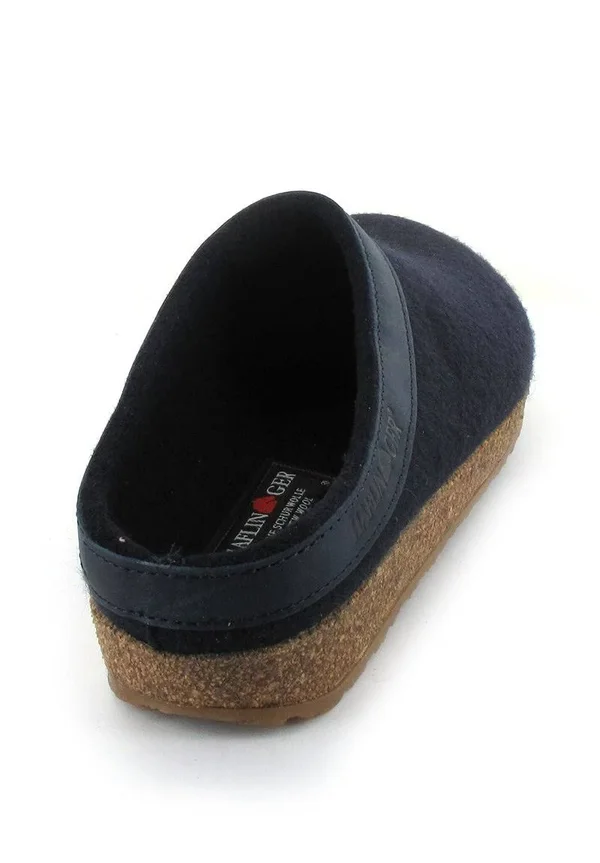 Haflinger GZL Colorful Grizzly Felt Clogs Grass Green - 41
