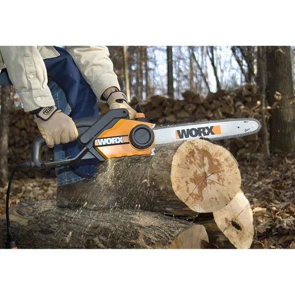 Worx WG303.1 14.5 Amp 16x22 Electric Chainsaw with Auto-Tension