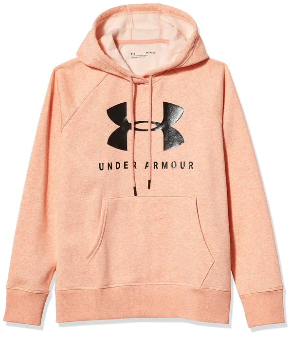 Under Armour UA Rival Fleece Sportstyle Graphic Hoodie - Women's, Calla, X-Small, 1348550689XS