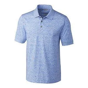 Cutter Buck Big Tall Advantage Tri-Blend Space Dye Performance Stretch Short-Sleeve Polo Shirt - 1XB