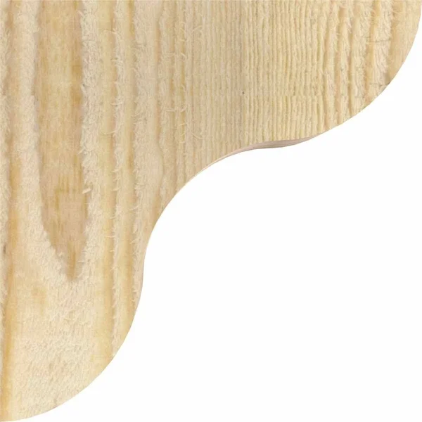 4x22W x 8x22D x 8x22H Carmel Rough Sawn Corbel - Douglas Fir