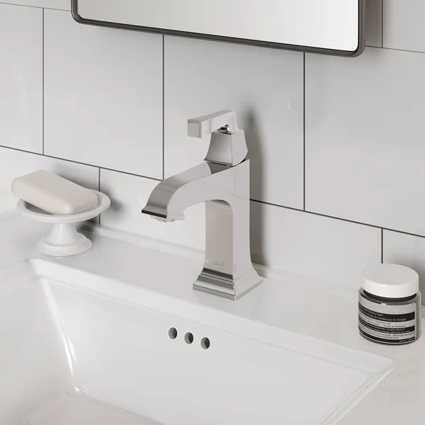 American Standard Town Square S 1.2 GPM Single Handle Bathroom Sink Faucet in Polished Chrome