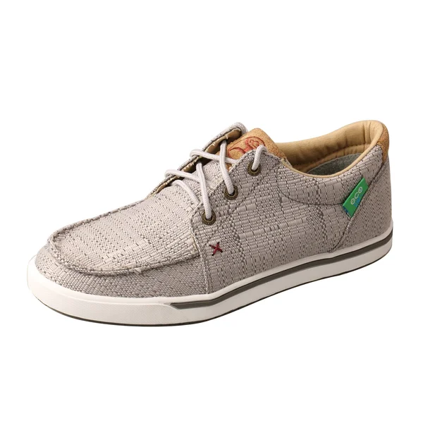 Twisted x Women's Hooey Loper, Light Grey, 7(M)