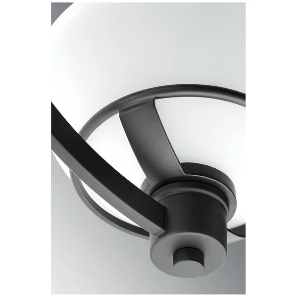 Progress Lighting P400034-031 Domain Three-Light Chandelier - Black