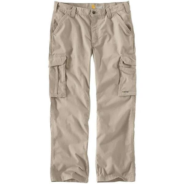 Carhartt Men's Force Tappen Cargo Pant, Gravel