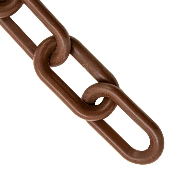 Mr. Chain Plastic Chain - 1x22 Link, 500&L, HDPE, Brown