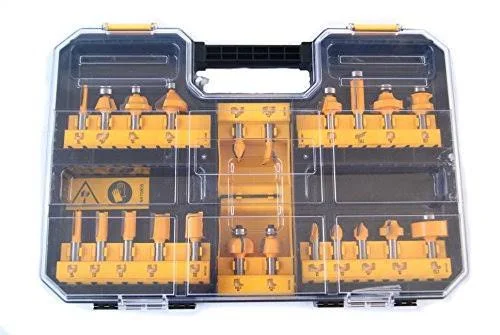 Router Set DT90017 - 22 Pieces Hardware/Electronic