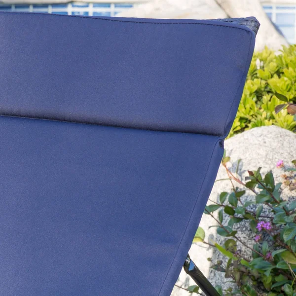 Nassau Outdoor Grey Wicker Adjustable Chaise Lounge with Charcoal